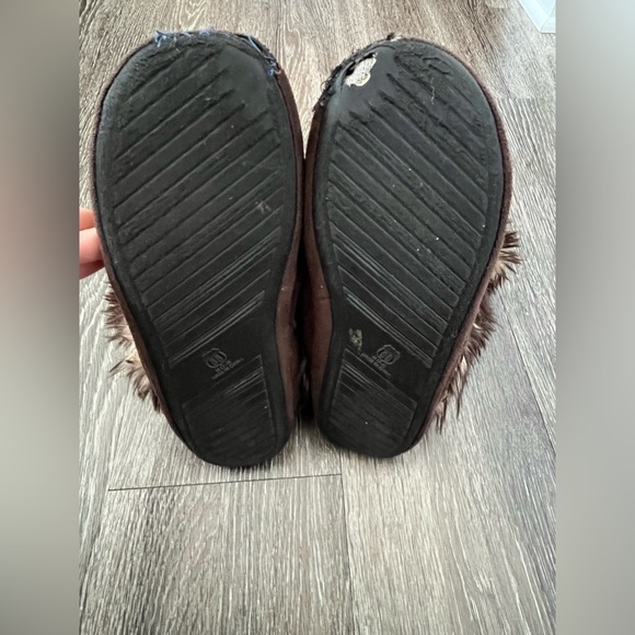 Vintage 2010’s Kmart furry slipper boots 7/8 Medium - Picture 3 of 4